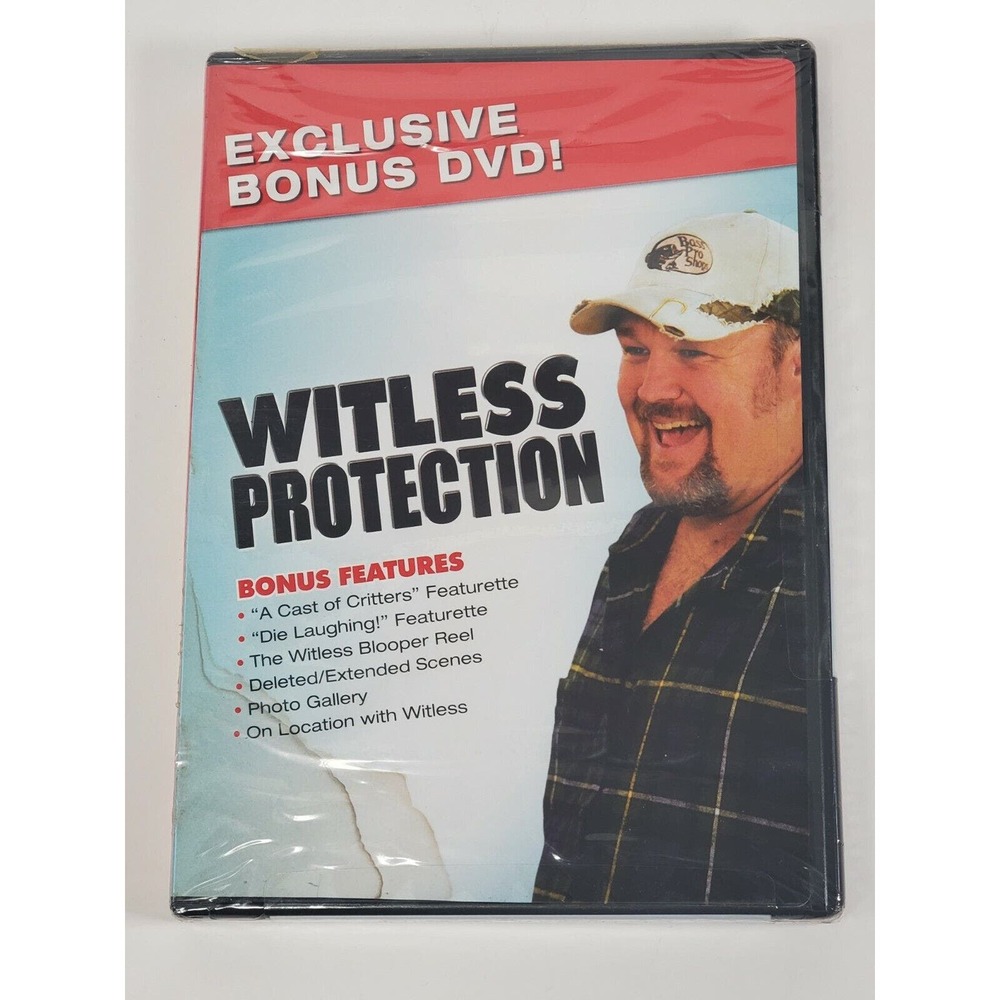 Larry the Cable Guy Witless Protection Exclusive Bonus Disc DVD 2008 Sealed